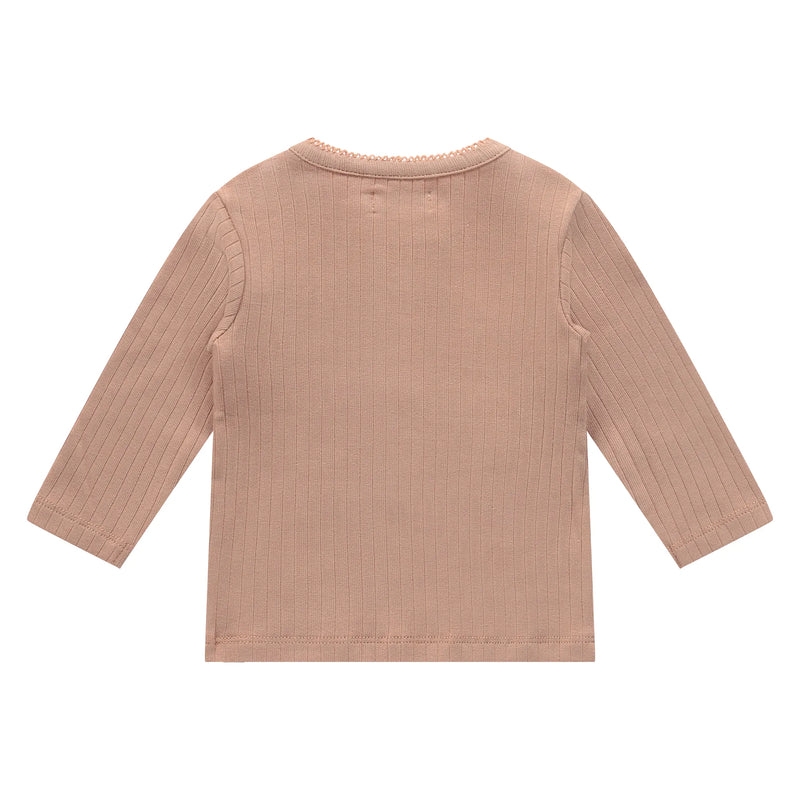 A Tiny Story - Baby t-shirt long sleeve - Dusty Coral