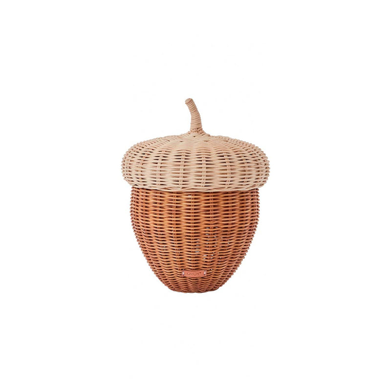 Oyoy Mini - Storage basket Acorn - Rattan