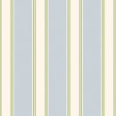 Behangstaal Atelier Florentine - Double striped - Blue and green