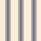 Échantillon de papier peint Atelier Florentine - rayures universitaires - bleu, rouge et crème