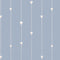 blauw hartjes behang met witte stippel streep en hartjes
