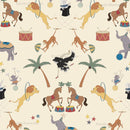 Circus wallpaper for kids and nursery. Children's wallpapers animals