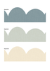 Bordure de papier peint Arches Rhubarbe – Bibelotte
