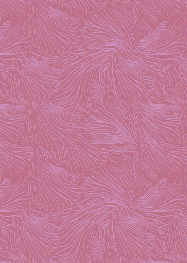 Wallpaper sample Bibelotte - Mush Fuchsia