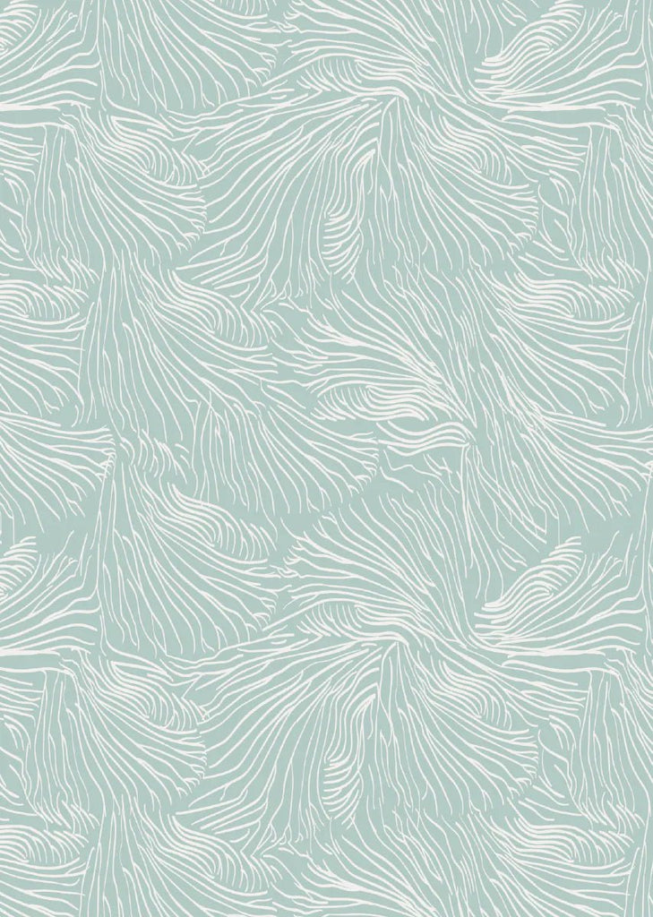 Wallpaper sample Bibelotte - Mush Ice Blue