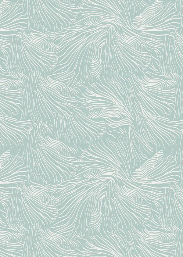 Wallpaper sample Bibelotte - Mush Ice Blue