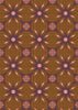 Wallpaper sample Bibelotte - Porto Chestnut