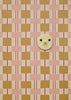 Behang Bibelotte - Geruit Toffee