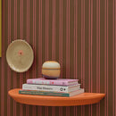 Behang Bibelotte - Gestreept Cacao