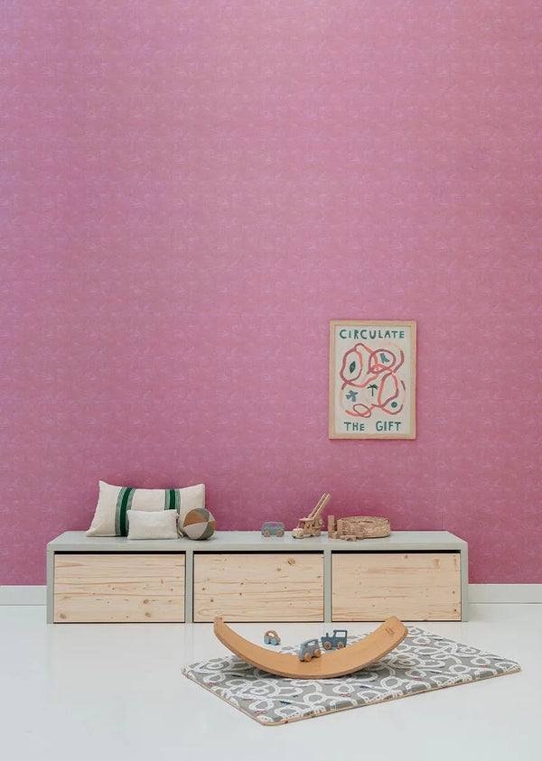 Wallpaper Bibelotte - Mush Fuchsia