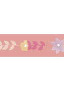 Bordure de papier peint en acier Bibelotte - Framboise bohème