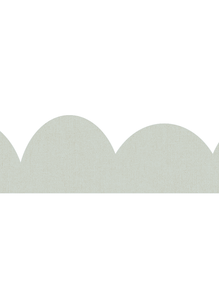 Bordure de papier peint en acier Bibelotte - Arceaux Gravier