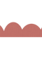 Bordure de papier peint en acier Bibelotte - Arceaux Rhubarbe