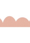 Bordure de papier peint en acier Bibelotte - Petits arcs roses