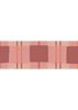 Bordure de papier peint en acier Bibelotte - Carreaux Framboise