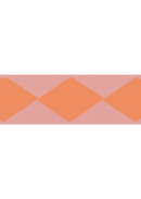 Bordure de papier peint en acier Bibelotte - Wieber - Framboise Mandarine