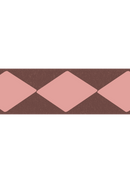 Bordure de papier peint en acier Bibelotte - Wieber - Merlot Framboise