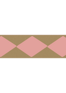 Bordure de papier peint en acier Bibelotte - Wieber - Toffee framboise