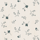 Wallpaper Bibelotte - Sea of ​​Bloemen Groot denim blue
