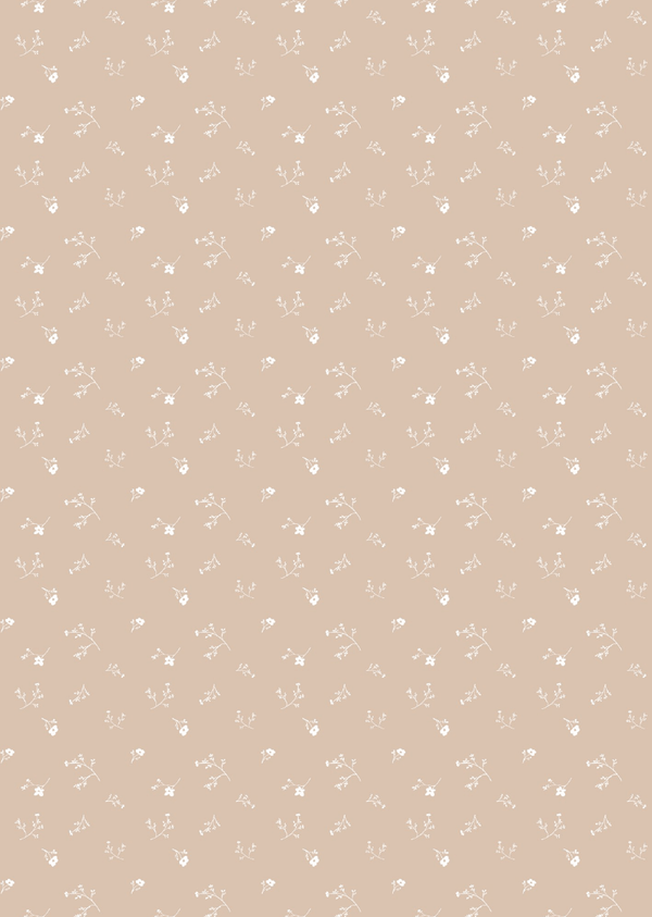 Wallpaper sample Bibelotte - Sea of ​​flowers small - Nude