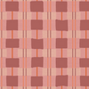 Wallpaper fabric Bibelotte - Checked Raspberry