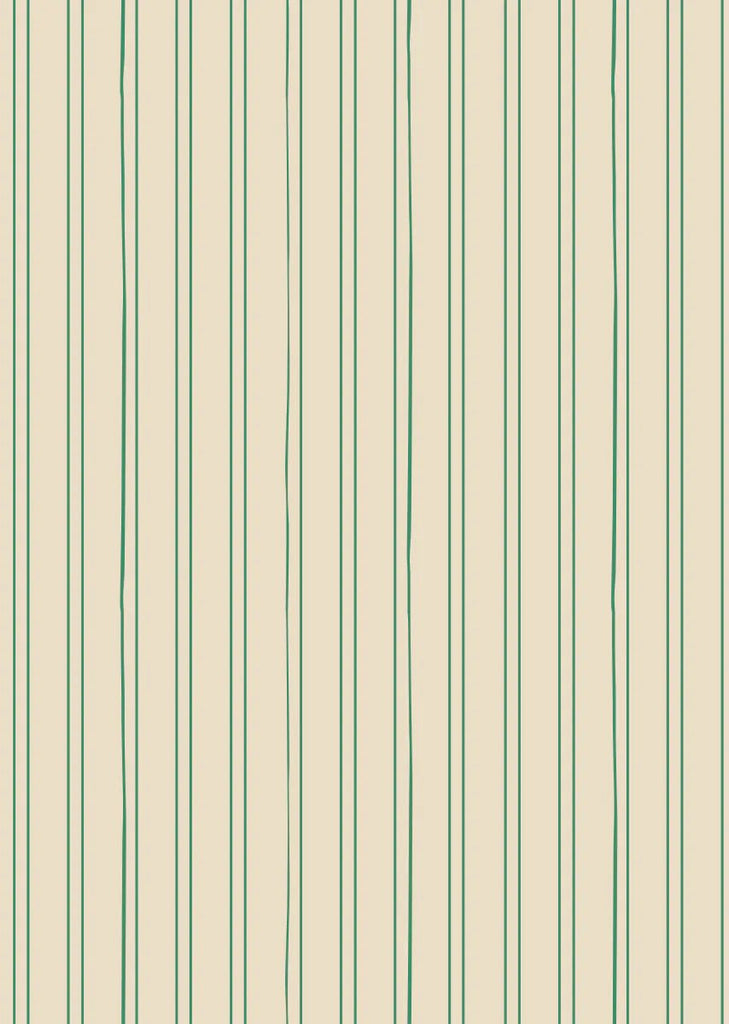 Wallpaper sample Bibelotte - Striped Biscuit