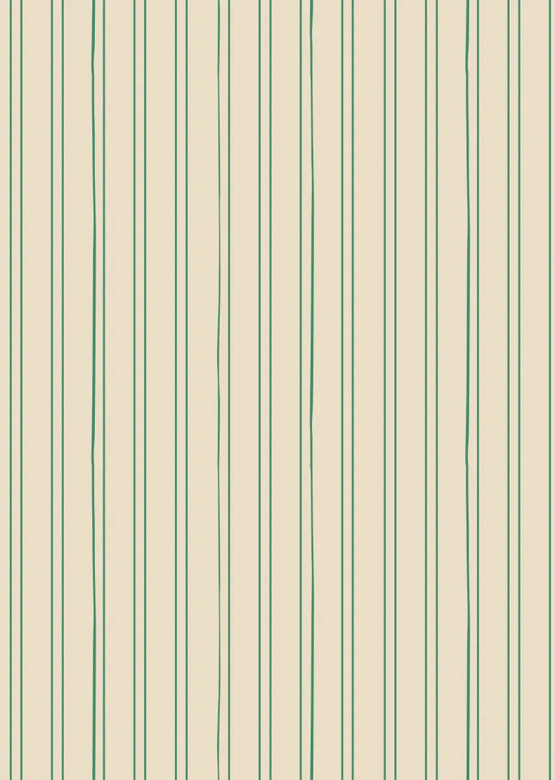 Wallpaper sample Bibelotte - Striped Biscuit