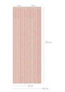 Behang Bibelotte - Gestreept Bloesem