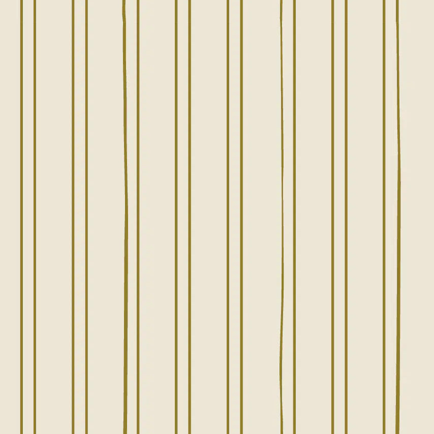 Behangstaal Bibelotte - Gestreept Olijf