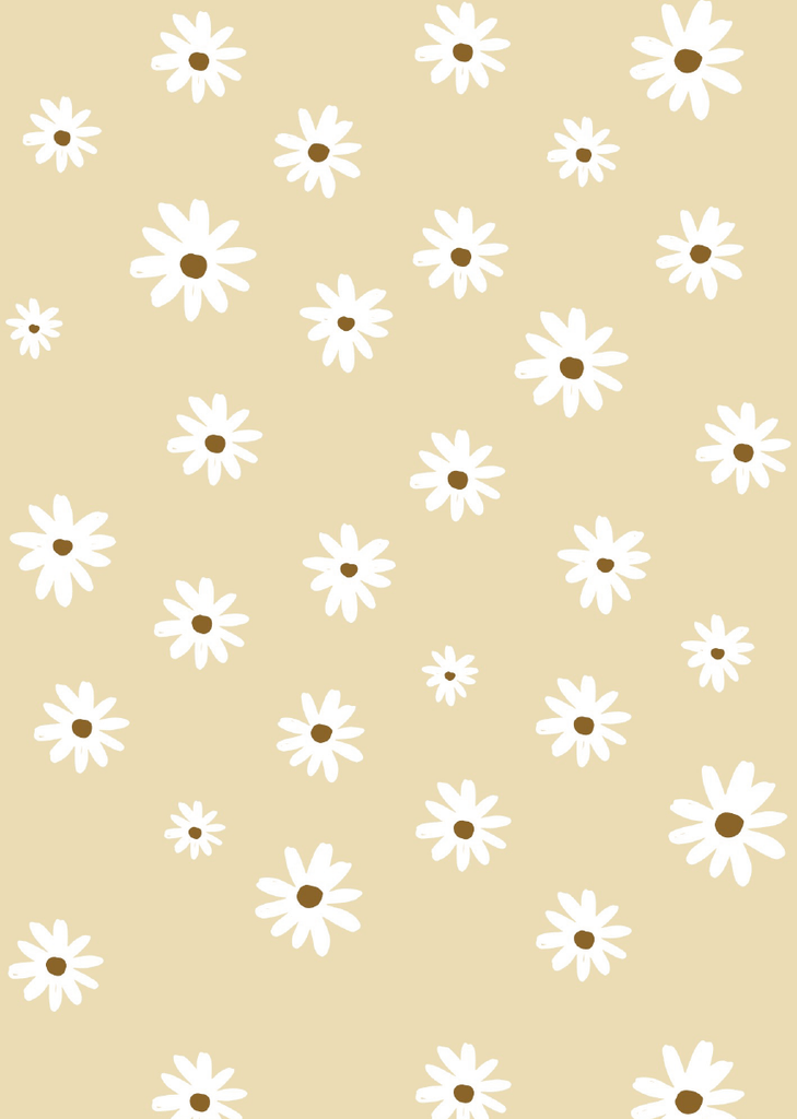 Wallpaper sample Bibelotte - Madelief Yellow