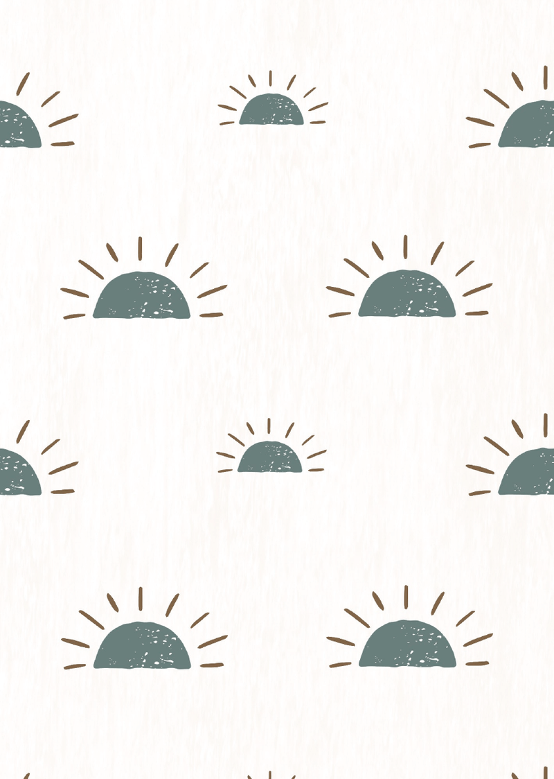  Wallpaper sample Bibelotte - Dawn - Blue 