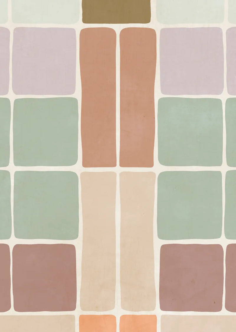 Tapetenbibelotte - Patchwork Erröten