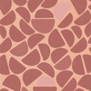 Behangstaal Bibelotte - Kiesel Bordeaux