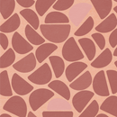 Behangstaal Bibelotte - Kiesel Bordeaux