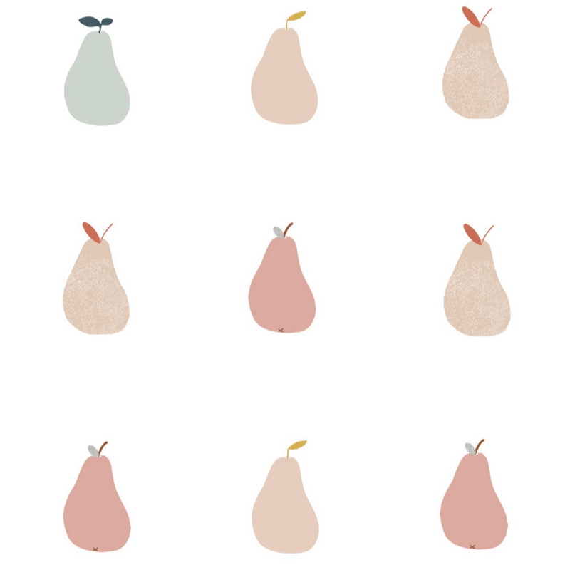 Behang Bibelotte Peertjes Roze vind je bij Kidsbarn!