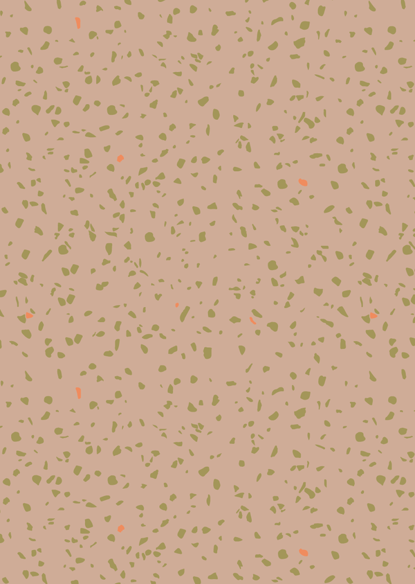 Wallpaper sample Bibelotte - Terazzo Macaron