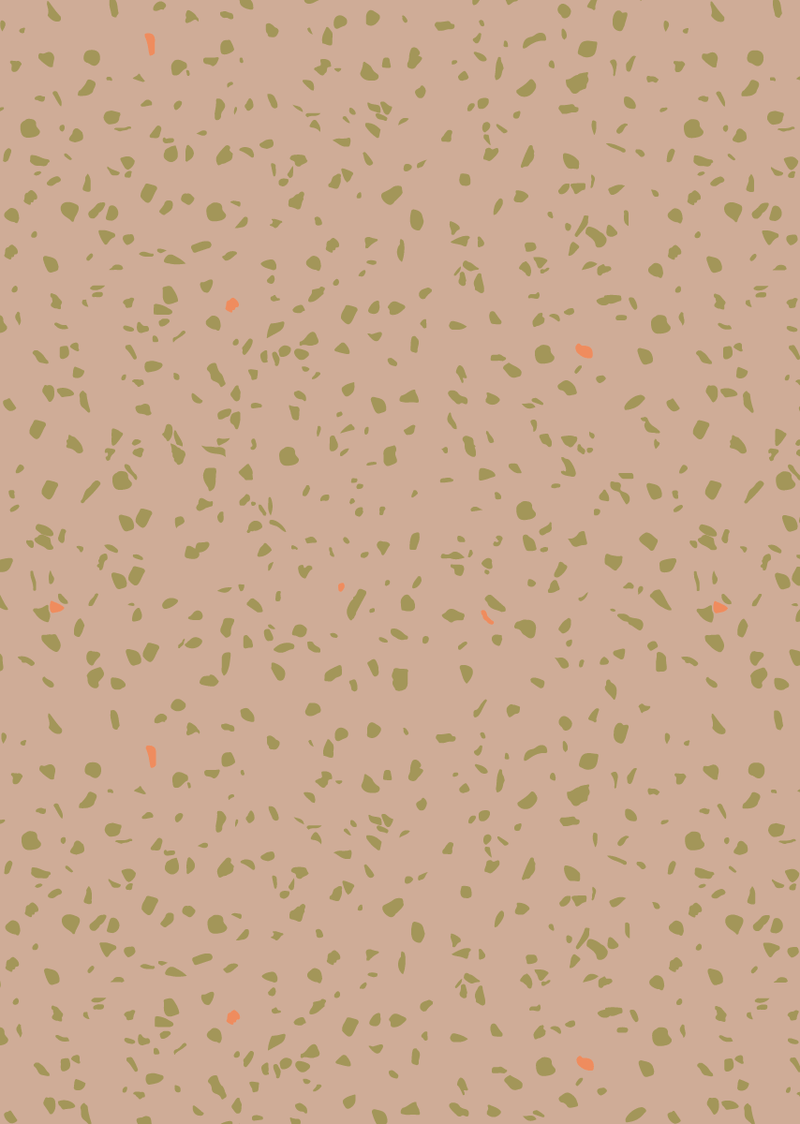 Wallpaper sample Bibelotte - Terrazzo Macaron