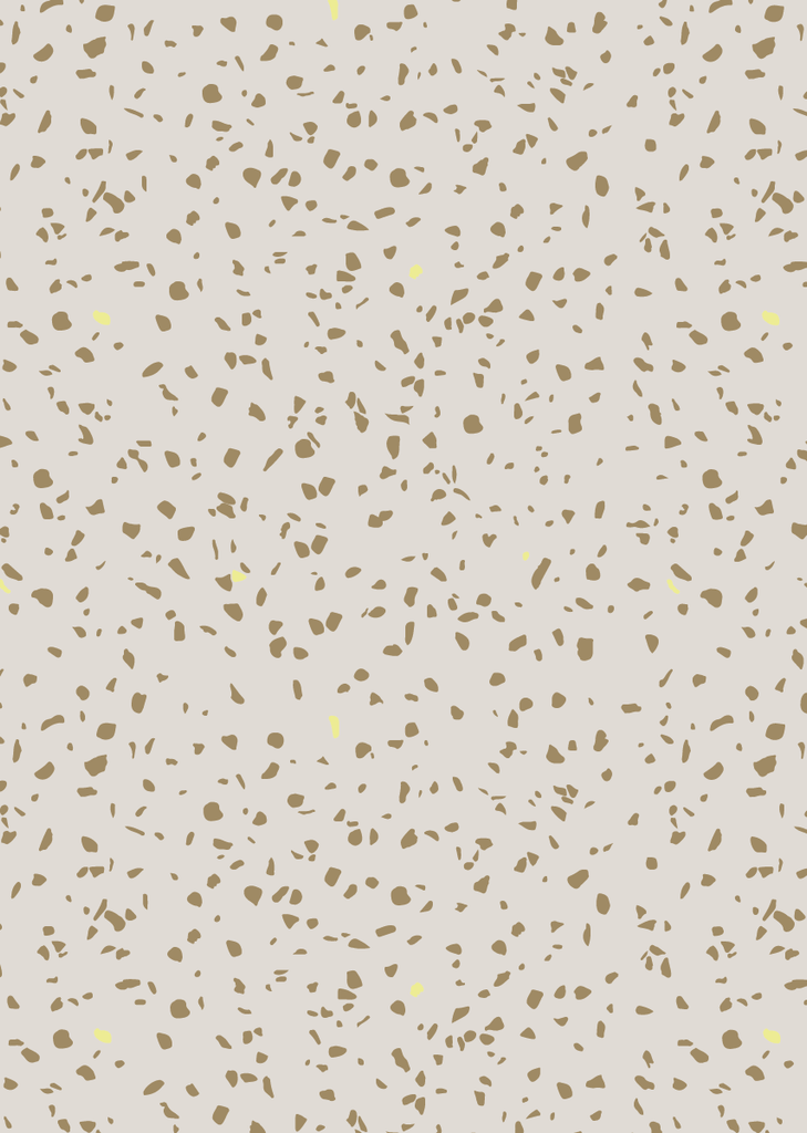 Wallpaper sample Bibelotte - Terazzo Olive