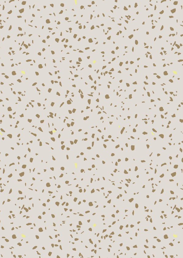 Tapetenmuster Bibelotte – Terrazzo Olive