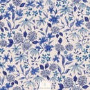 Behangstaal Atelier Florentine - Bloemetjes Blauw