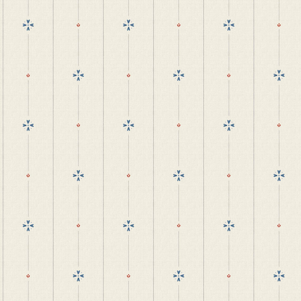 Coordonné wallpaper sample - Blouse Indigo