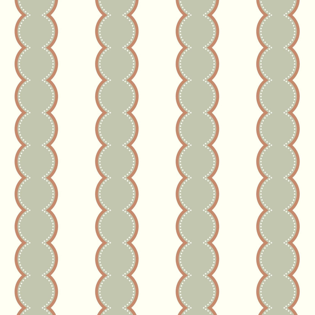 bobbin striped wallpaper yellow nursery childrens wallpapers kids decor 