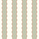 bobbin striped wallpaper yellow nursery childrens wallpapers kids decor 