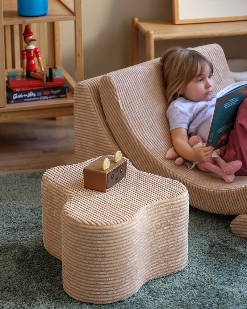 Wigiwama - Brown Sugar Cloud pouffe