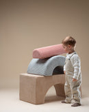 Wigiwama - Corduroy Rainbow Playset / play set - 75x49x37cm - Brown Sugar