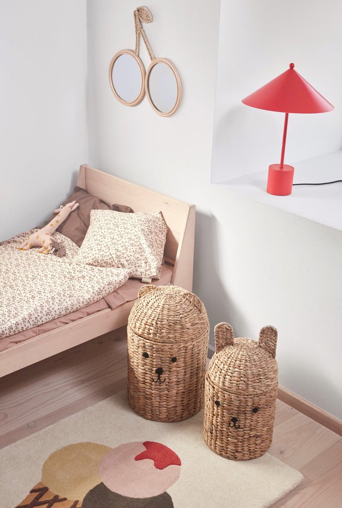 Oyoy Mini - Cherry Rattan Wandspiegel