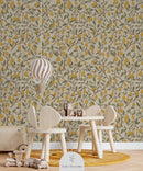 Lemon wallpaper nursery decor children's room lemons wallpapers