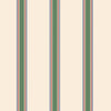 Behangstaal Atelier Florentine - Collage stripe - Green, red and blue