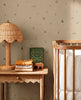 Bambis Jute – beige behang voor de kinderkamer | Coordonné