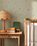 Bambis Mint – groen behang voor de kinderkamer | Coordonné